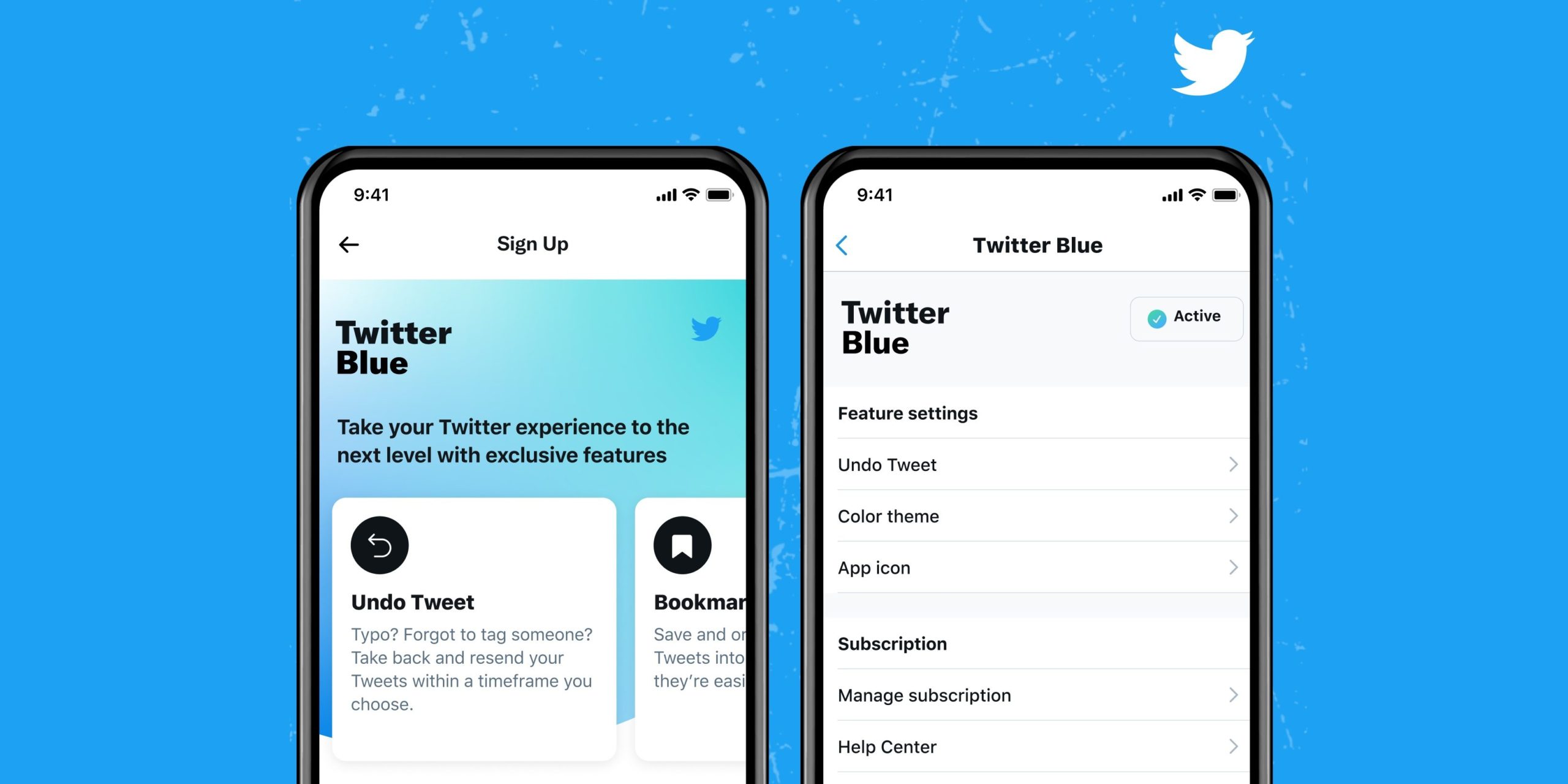 The Twitter Blue subscription service starts rolling out Thursday